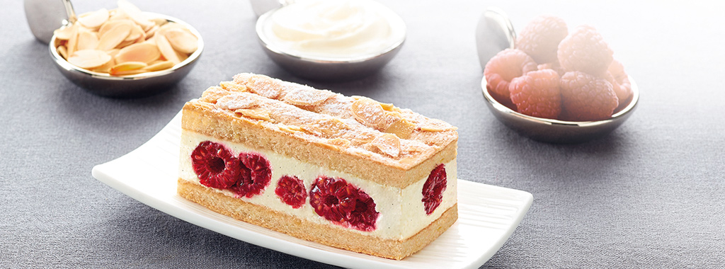 MACARON VANILLE FRAMBOISE